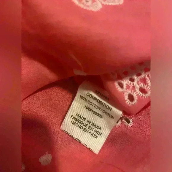 NWOT dRA Los Angeles Pink Embroidered Boxer Shorts Size Medium - Picture 8 of 9